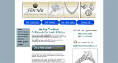 Desktop Screenshot of floridadiamondjewelrybuyers.com