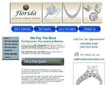 Tablet Screenshot of floridadiamondjewelrybuyers.com